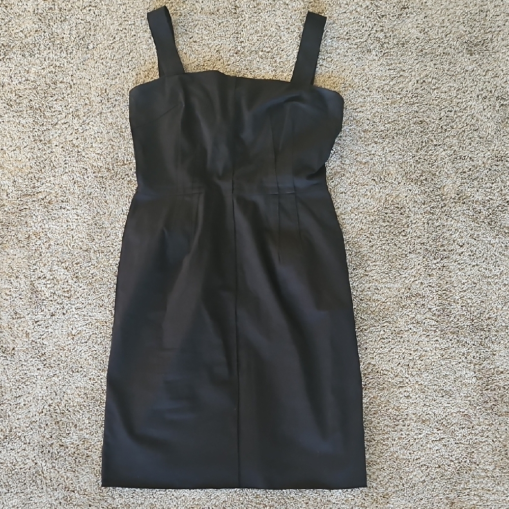 Dolce & Gabbana Black Cocktail Dress 44 Pencil Chic - Picture 2 of 8